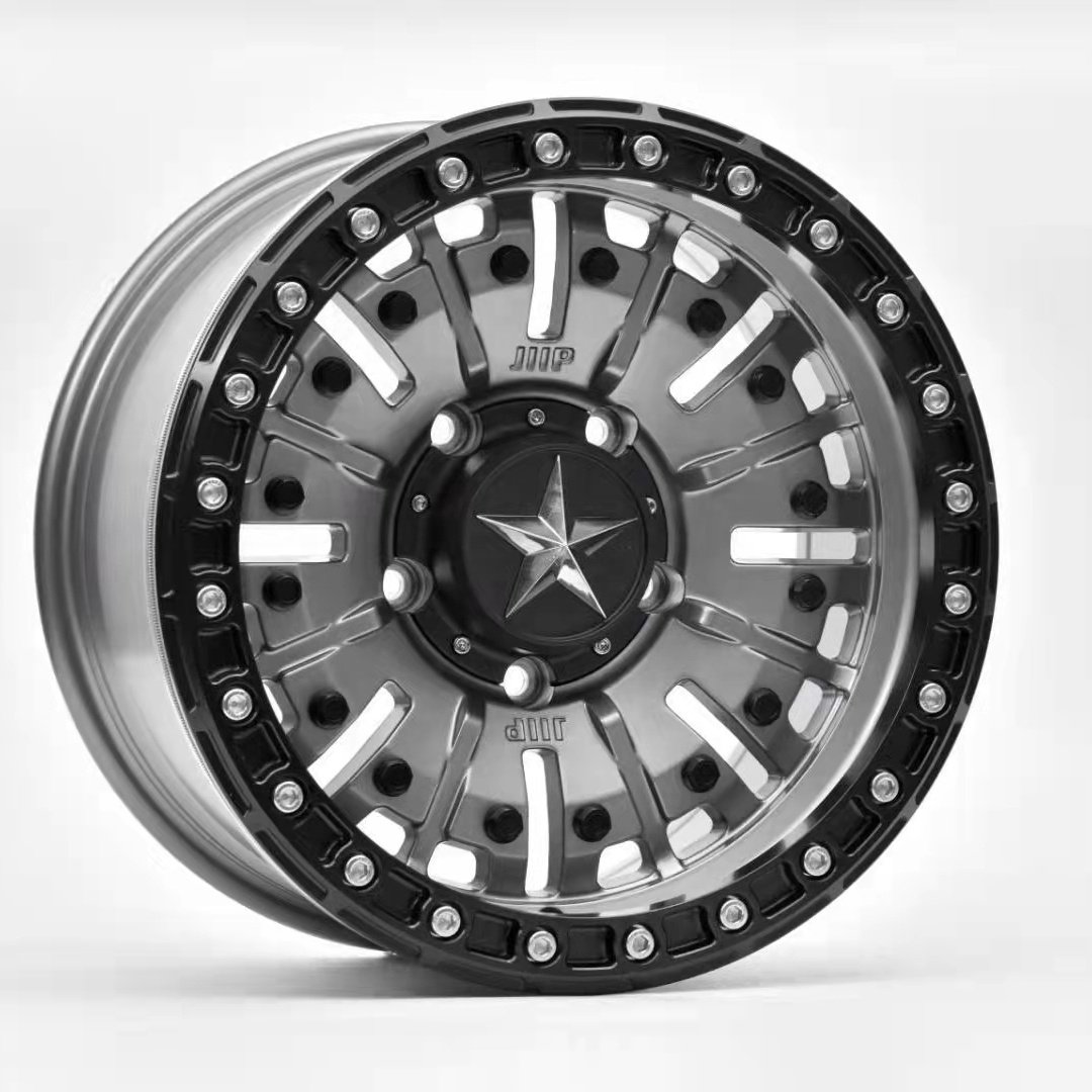 Factory Wholesale Wild Look 17x9.0J Beadlock Looks 4x4 Off-road Wheel Rims
